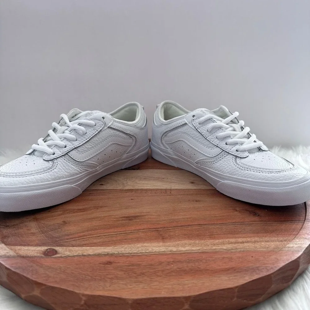 Vans Rowley Pro 66/99 White Leather‎ Men 6.5 Women 8 New Skate Shoes